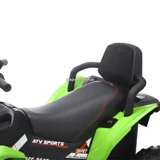 Детский электроквадроцикл M 6272 EBLR-5 (24V) зеленый, с пультом управления фото 18