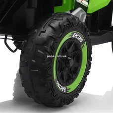 Детский электроквадроцикл M 6272 EBLR-5 (24V) зеленый, с пультом управления фото 15
