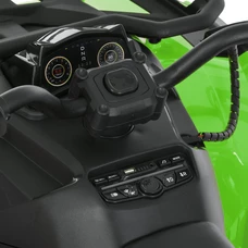 Детский электроквадроцикл M 6272 EBLR-5 (24V) зеленый, с пультом управления фото 32