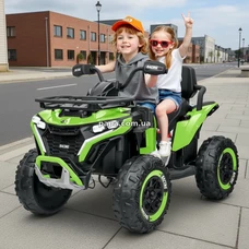 Детский электроквадроцикл M 6272 EBLR-5 (24V) зеленый, с пультом управления фото 21