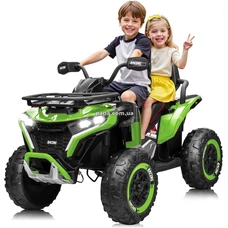 Детский электроквадроцикл M 6272 EBLR-5 (24V) зеленый, с пультом управления фото 41
