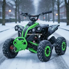 Квадроцикл на аккумуляторе Prof1 HB-EATV 1200Q-5ST, мотор 120W, зеленый