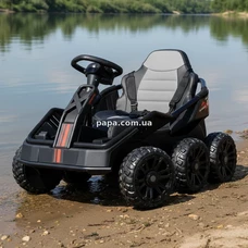 Детский электрокарт M 5765 EBLR-2 черный, 4 мотора 35W