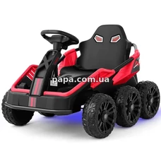 Детский электрокарт M 5765 EBLR-2 черный, 4 мотора 35W фото 11