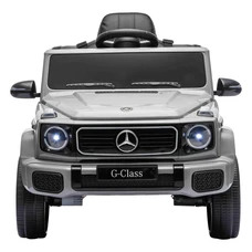 Детский электромобиль JJ2580EBLR-11(24V) серый Mercedes с EVA колесами фото 14