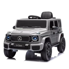 Детский электромобиль JJ2580EBLR-11(24V) серый Mercedes с EVA колесами фото 41