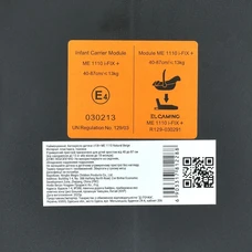 Автокресло El Camino i-Fix+ ME 1110 Natural Beige бежевое бебикокон i-Size R129 фото 31