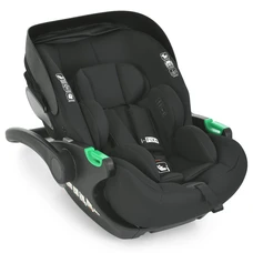 Автокресло El Camino i-Fix+ ME 1110 Moon Black черное бебикокон i-Size R129 фото 71