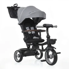 Трехколесный велосипед Turbo Trike MT 1038-1 Medium Gray серый с ручкой