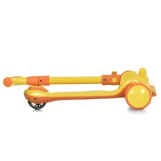 Детский самокат iTrike JR3-134-Y желтый трехколесный фото 14