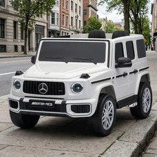 Детский электромобиль M 6544EBLR-1(24V) белый Mercedes с двумя моторами по 200W
