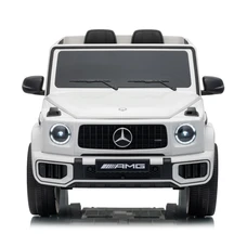 Детский электромобиль M 6544EBLR-1(24V) белый Mercedes с двумя моторами по 200W фото 14