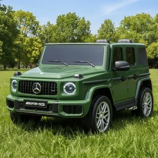 Детский электромобиль M 6544EBLR-10(24V) зеленый Mercedes с двумя моторами по 200W
