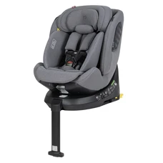 Детское автокресло Carrello Bliss+ CRL-17707 Seashell Grey серое i-Size Isofix с опорной стойкой