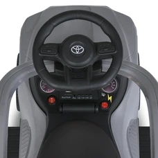 Детский электромобиль каталка - толокар M 6054ABLR-11 серый Toyota с ручкой фото 86