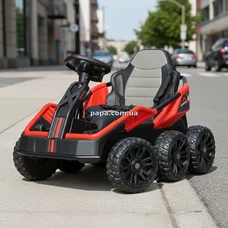 Детский электрокарт M 5765 EBLR-3 красный, 4 мотора 35W