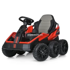 Детский электрокарт M 5765 EBLR-3 красный, 4 мотора 35W фото 16