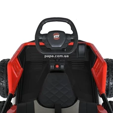 Детский электрокарт M 5765 EBLR-3 красный, 4 мотора 35W фото 53