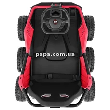 Детский электрокарт M 5765 EBLR-3 красный, 4 мотора 35W фото 92