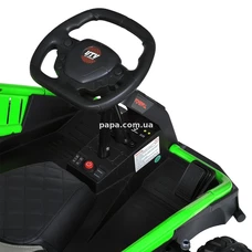 Детский электрокарт M 5765 EBLR-5 зеленый, 4 мотора 35W фото 11