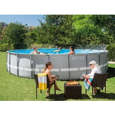 Intex 28334, каркасный бассейн, 549 х 132 см., песочный фильтр-насос, хлоргенератор фото 71
