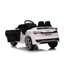 Детский электромобиль Audi M 5899 EBLR-1 белый, мягкое сиденье фото 28