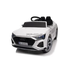 Детский электромобиль Audi M 5899 EBLR-1 белый, мягкое сиденье фото 86