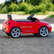 Детский электромобиль Audi M 5899 EBLR-3 красный, мягкое сиденье фото 28