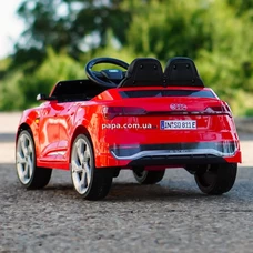 Детский электромобиль Audi M 5899 EBLR-3 красный, мягкое сиденье фото 86
