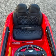 Детский электромобиль M 5899 EBLRS-3 Audi, автопокраска красный фото 11