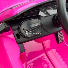 Детский электромобиль M 5899 EBLRS-8 Audi, автопокраска розовый фото 18