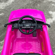 Детский электромобиль M 5899 EBLRS-8 Audi, автопокраска розовый фото 15