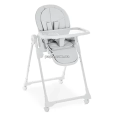 Стульчик для кормления El Camino Crystal ME 1037 Nude Gray, с колесиками, серый нюд