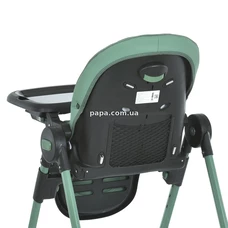 Стульчик для кормления El Camino Crystal ME 1037 Nude Green, с колесиками, зеленый нюд фото 71