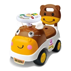 Детский беговел - толокар Tilly BB-0013 Brown, коричневый, свет, музыка фото 37