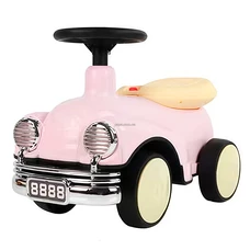 Детский беговел - толокар Tilly BB-0014 Pink, розовый, свет, музыка