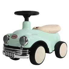 Детский беговел - толокар Tilly BB-0014 Blue, бирюзовый, свет, музыка