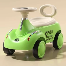 Беговел - толокар Tilly BB-0015 Green, зеленый, свет, музыка