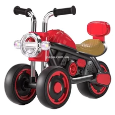 Беговел - толокар Tilly BB-0016 Red мотоцикл, красный, свет, музыка