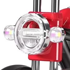 Беговел - толокар Tilly BB-0016 Red мотоцикл, красный, свет, музыка фото 14