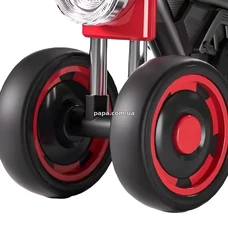 Беговел - толокар Tilly BB-0016 Red мотоцикл, красный, свет, музыка фото 21