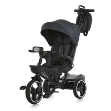 Трехколесный велосипед El Camino Vector ME 1162-1 Dark Gray с ручкой, поворотное сиденье, графитовый