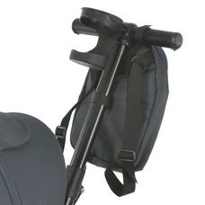 Трехколесный велосипед El Camino Vector ME 1162-1 Dark Gray с ручкой, поворотное сиденье, графитовый фото 15