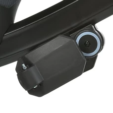 Трехколесный велосипед El Camino Vector ME 1162-1 Dark Gray с ручкой, поворотное сиденье, графитовый фото 20