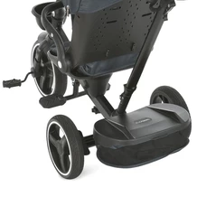 Трехколесный велосипед El Camino Vector ME 1162-1 Dark Gray с ручкой, поворотное сиденье, графитовый фото 86