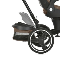 Трехколесный велосипед El Camino Vector ME 1162-1 Beige Praline с ручкой, поворотное сиденье, бежевый фото 86