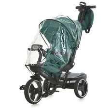 Трехколесный велосипед El Camino Vector ME 1162-1 Green с ручкой, поворотное сиденье, зеленый фото 14