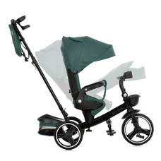 Трехколесный велосипед El Camino Vector ME 1162-1 Green с ручкой, поворотное сиденье, зеленый фото 37