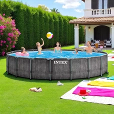 Intex 26744, каркасный бассейн, 549 х 122 см., фильтр-насос, лестница фото 21