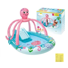 Intex 56138, надувной игровой центр, 234 х 183 х 150 см., осьминог, с горкой фото 37